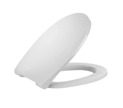 Roca ADELE Toilet seat - Yes, white, without soft close, Fast fitting