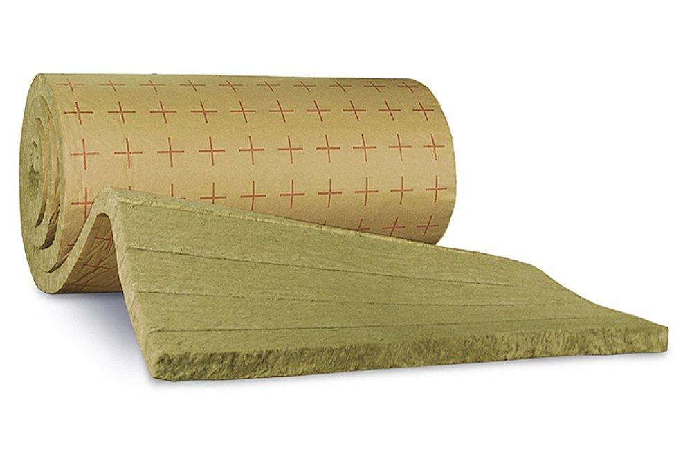 Rockwool Lamella Mat with paper - 30mm, 1000mm, 8000mm