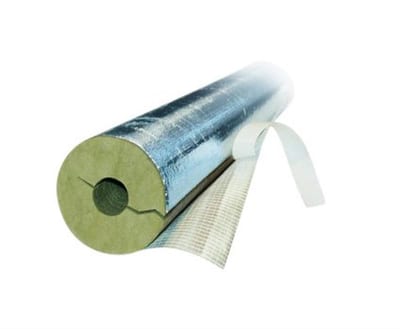 Rockwool Pipe Shell universal with tape - 42mm, 60mm, 1000mm