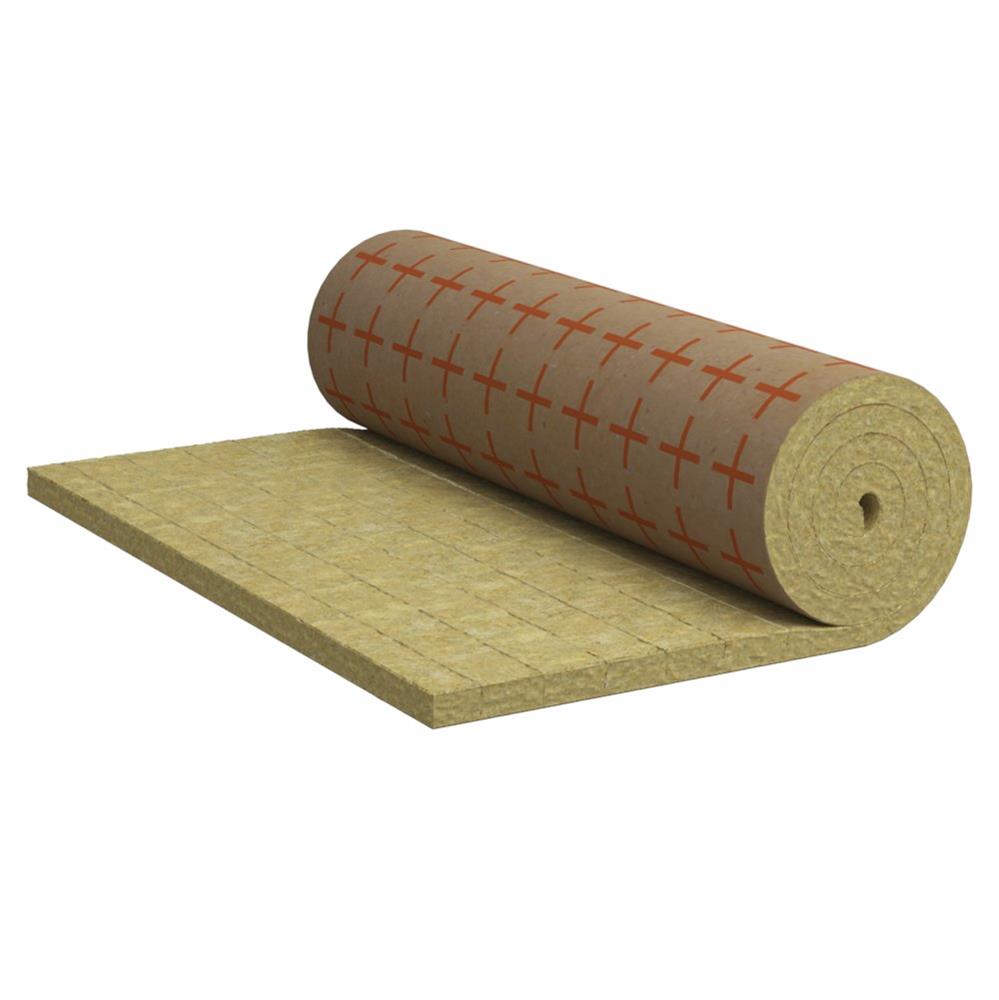 Rockwool Prolit Lamella Mat with paper - 30mm, 1000mm, 8000mm