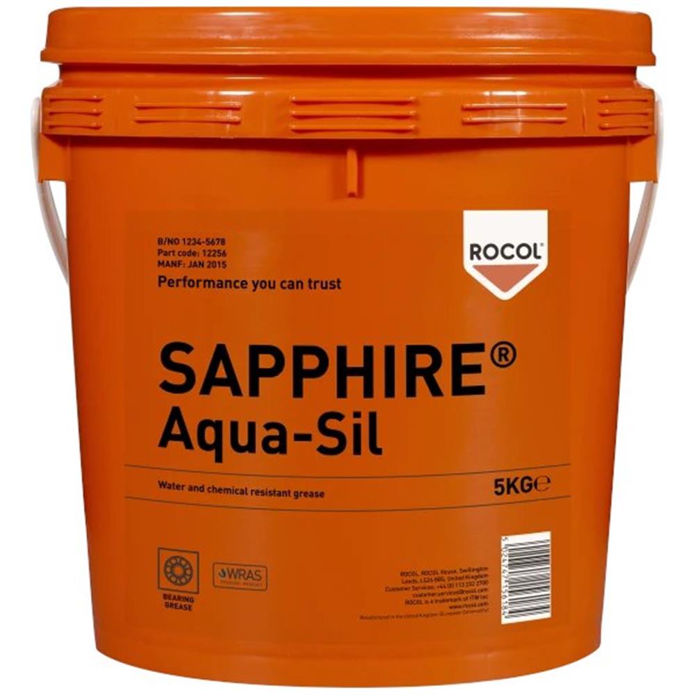 Rocol Sapphire Aqua-Sil Silicone Grease Bucket - 5kg
