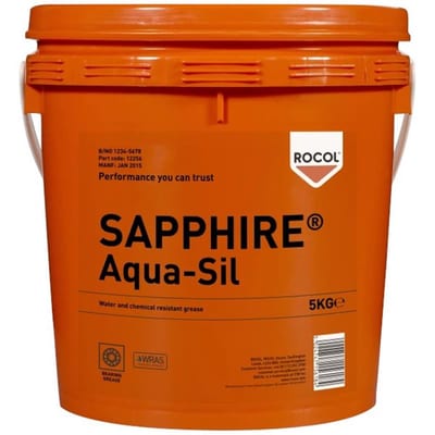 Rocol Sapphire Aqua-Sil Silicone Grease Bucket - 5kg