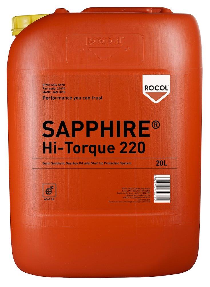 ROCOL Sapphire Hi-Torque Gear Oil 150, 20 L pail