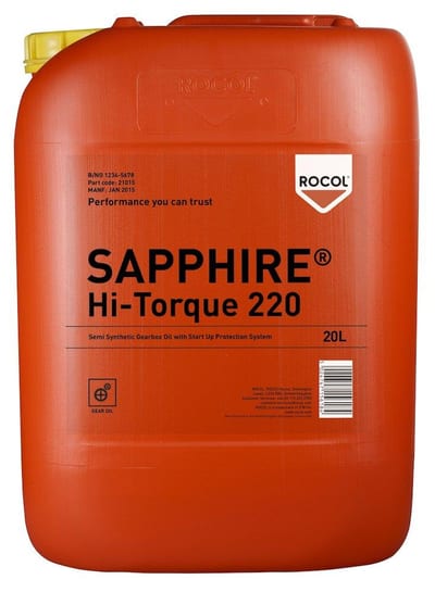 ROCOL Sapphire Hi-Torque Gear Oil 150, 20 L pail