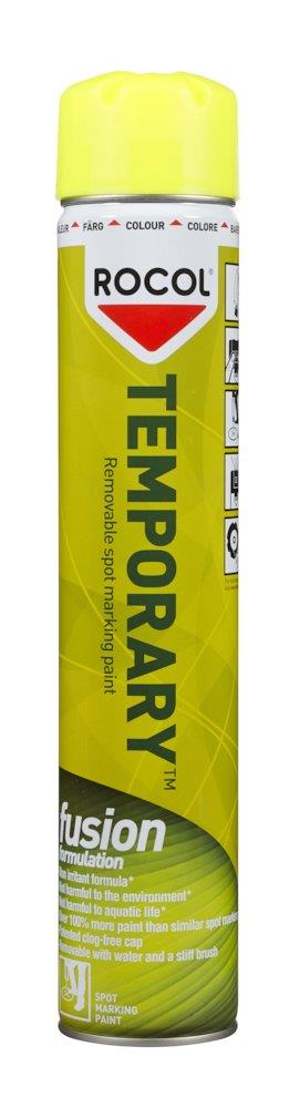 ROCOL Temporary Fusion Marking Spray removable yellow spray - 750ml