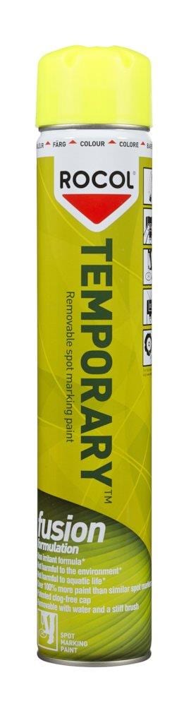ROCOL Temporary Fusion Marking Spray removable yellow spray - 750ml