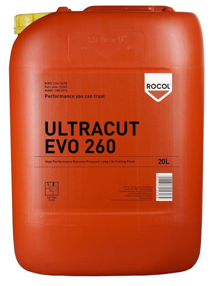 ROCOL Ultracut Evo 260 Cooling/Lubricant can - 20L