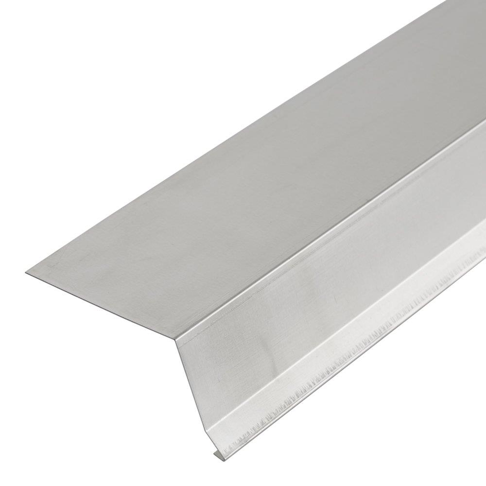 Roof Edge without asphalt - 1000mm, 14X40X80MM, Bright, Aluminium