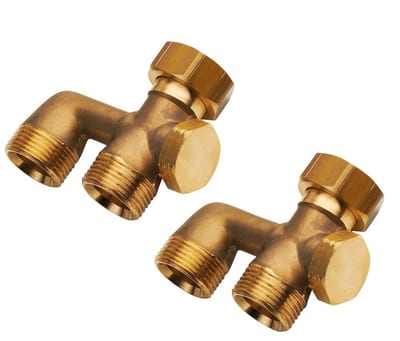Roth Duo Manifold set - brass