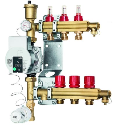 Roth Floor Heating Shunt - Wilo Para, 3PCS