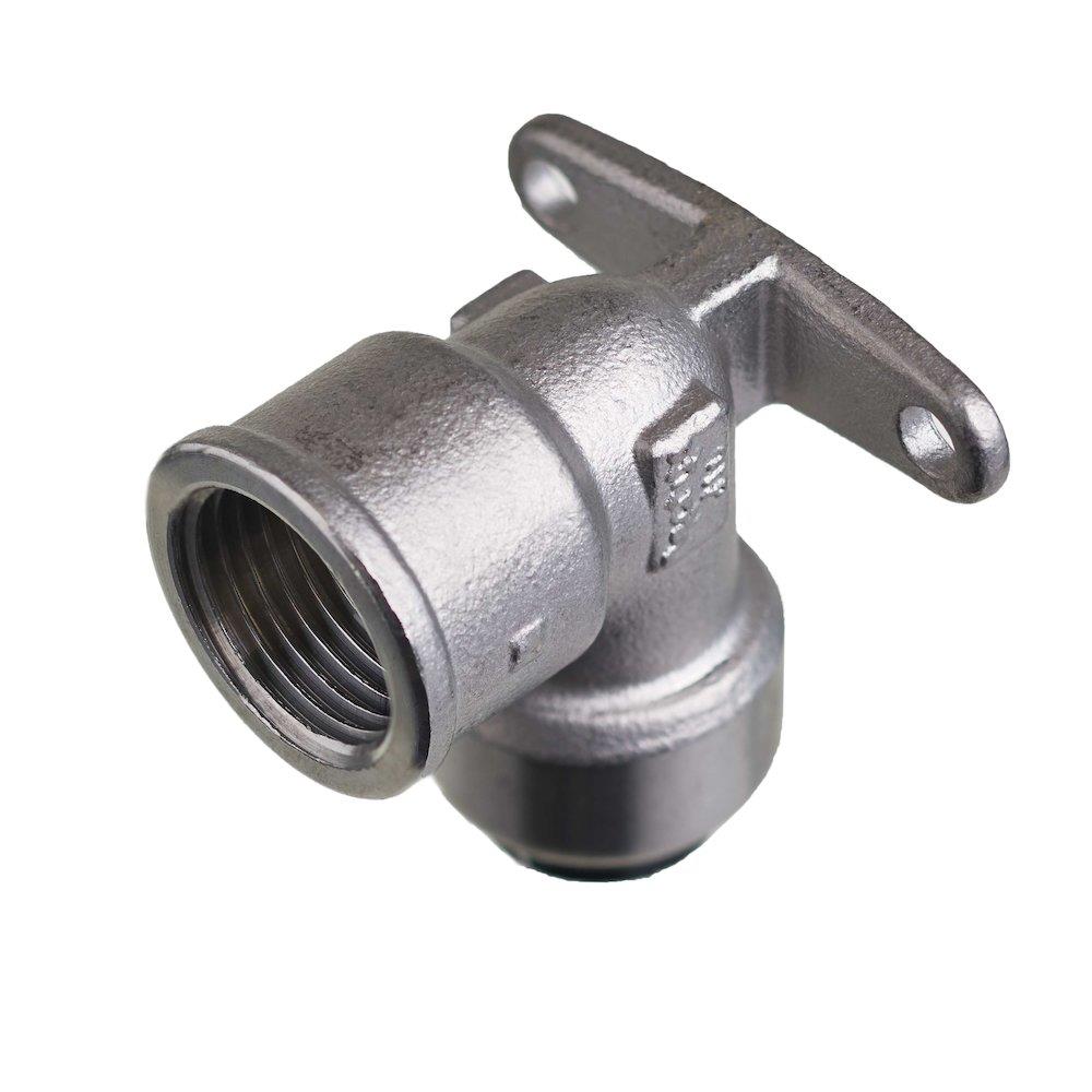 Roth MultiPex Angle valve coupling - 18mm, 1/2", 90°