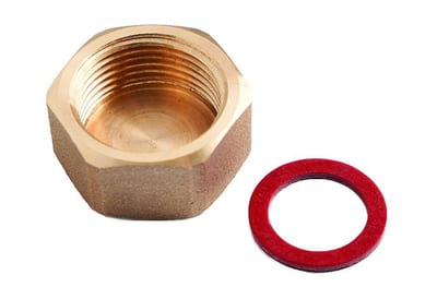 Roth MultiPex End Socket brass distribution pipe - 3/4"