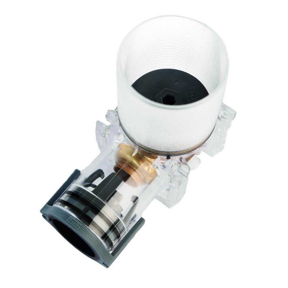 Roth Quickbox Coupling Box - 1/2", Single, Pex, brass, Push-in