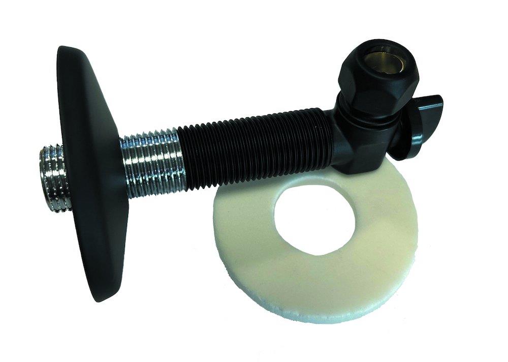 Roth QuickBox Union angle running with shut-off and rosette - angle, Without, 1/2"