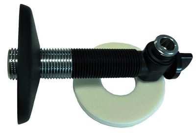 Roth QuickBox Union angled w/shut-off and rosette - angle, Without, 1/2", 3/8"