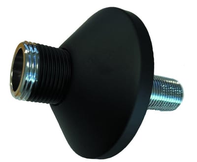 Roth QuickBox Union with rosette nipple/nipple - Straight, Without, 1/2", 3/4"