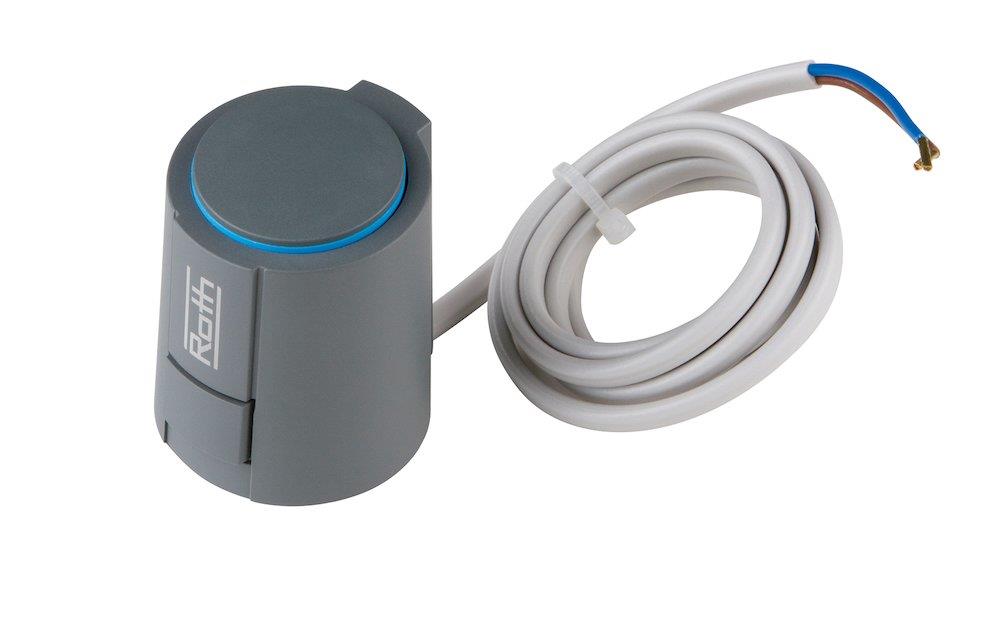 Roth Thermo Actuator - Closed (NC), 230 V AC