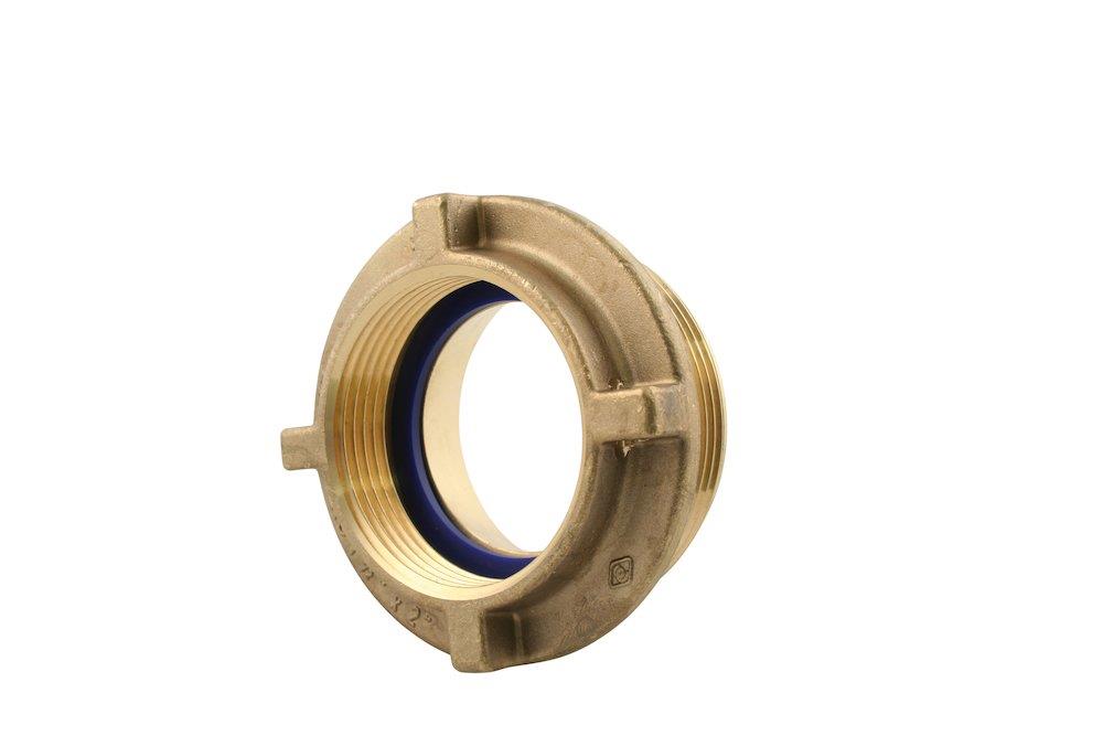 RS Reduction Piece brass nipple/socket - 1 1/2", 2"