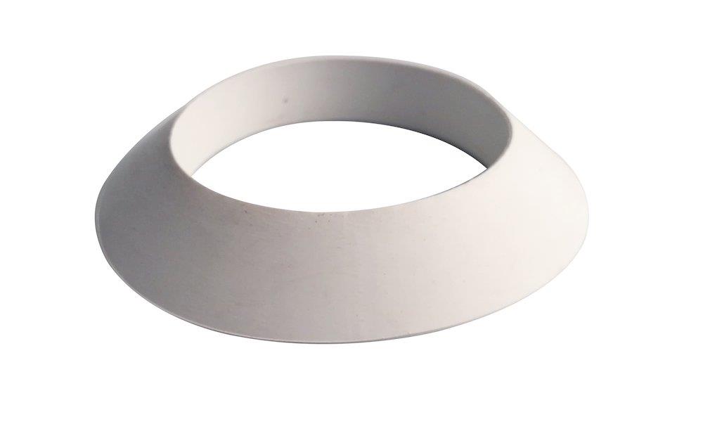 Rubber Ring - 1 1/2", Rubber Gasket, white, Rubber