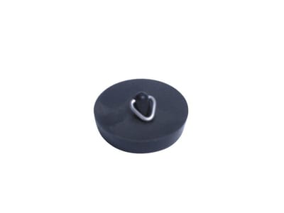 Rubber stopper - black, Rubber 408971