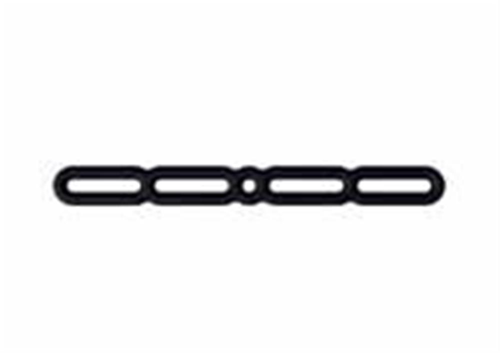 Rubber Strap black - 29cm