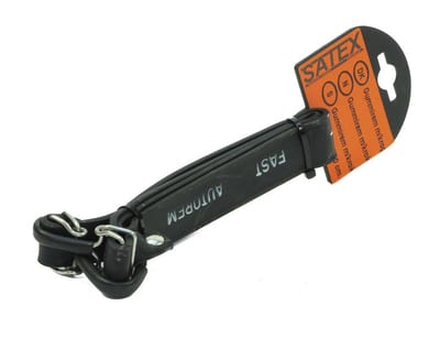 Rubber Strap with Hooks Black 90 cm