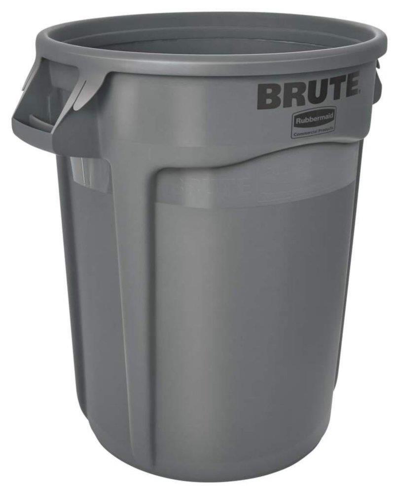 Rubbermaid Brute Plastic Barrel - 121.1L, Polyeten