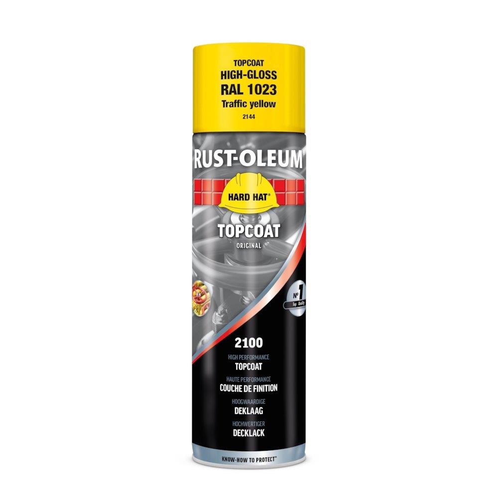 Rust-Oleum Standard colours Spray Paint LEGO yellow - RAL 1023, Trafik yellow, 500ml