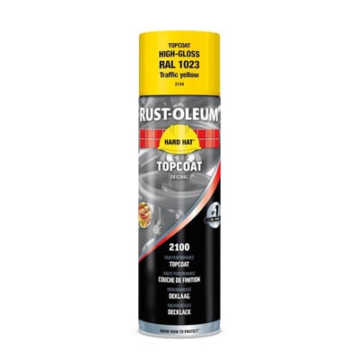Rust-Oleum Standard colours Spray Paint LEGO yellow - RAL 1023, Trafik yellow, 500ml