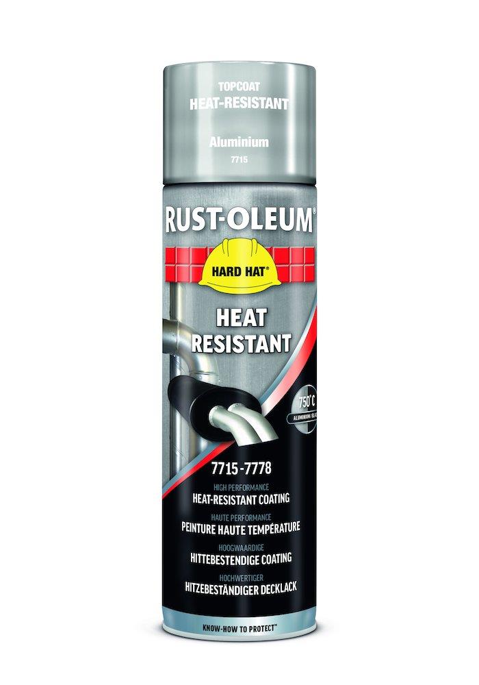 Rust-Oleum Heat-resistant Spray Paint - Aluminium, 500ml