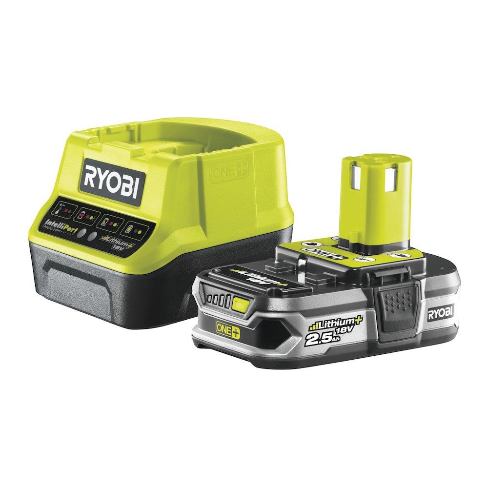 Ryobi RC18120-125 Battery w/charger - 18V, 2,5AH, 1PCS
