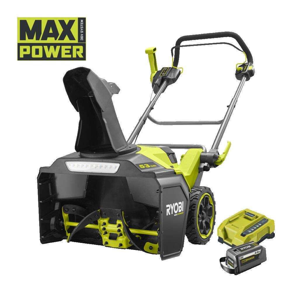 Ryobi RY36STX53B-160 Snow Thrower - 1PCS, 36V, 6AH