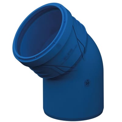 S-LINE Bend noise-reduced - 160mm, 160mm, 45°