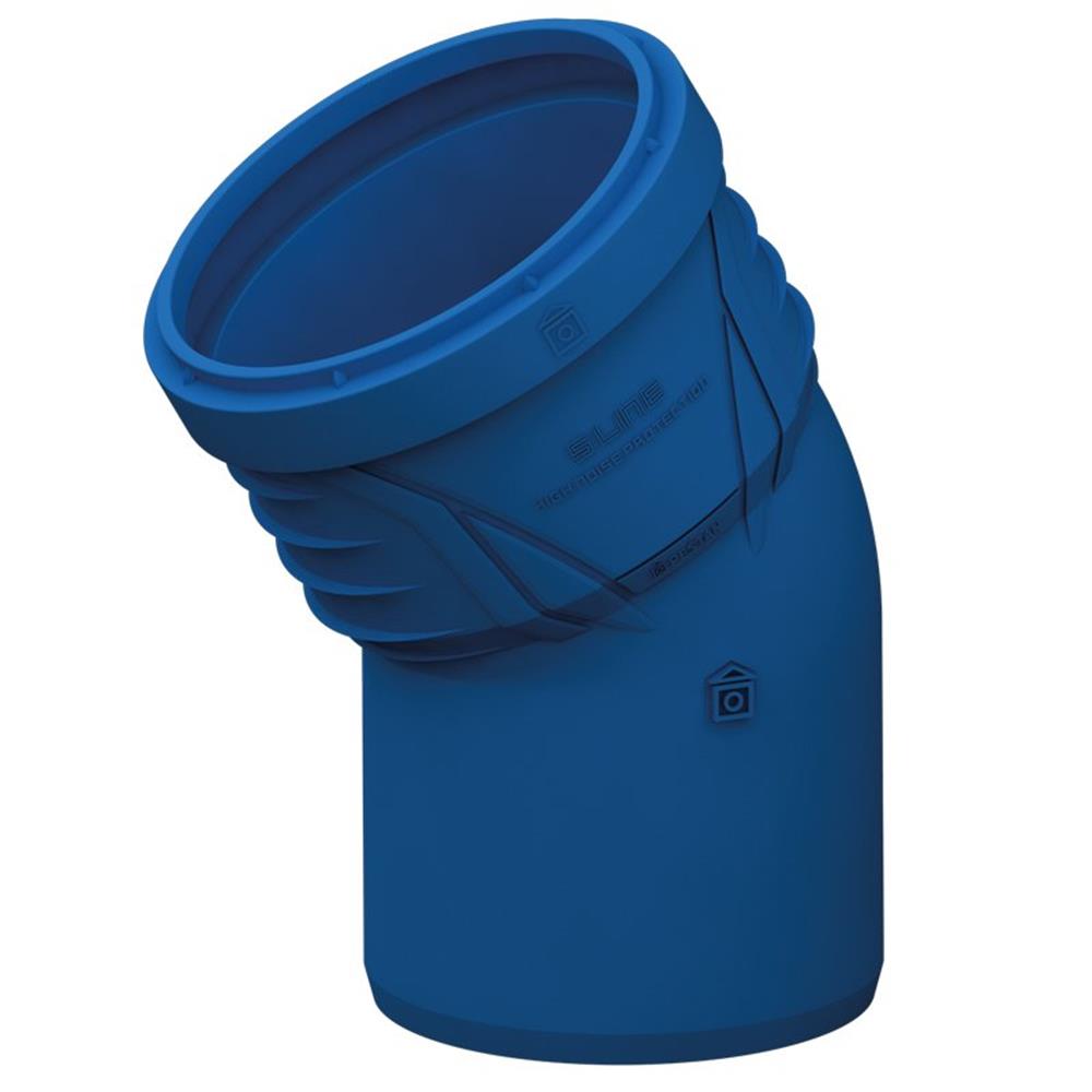 S-LINE Bend soundproofed - 50mm, 50mm, 30°