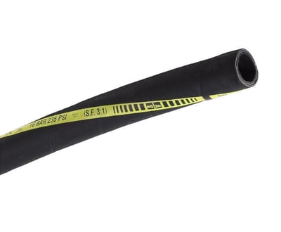SAE/100/R4 Oil hose hydraulic suction/return synthetic rubber - 1", 25mm, 100°C, 17bar