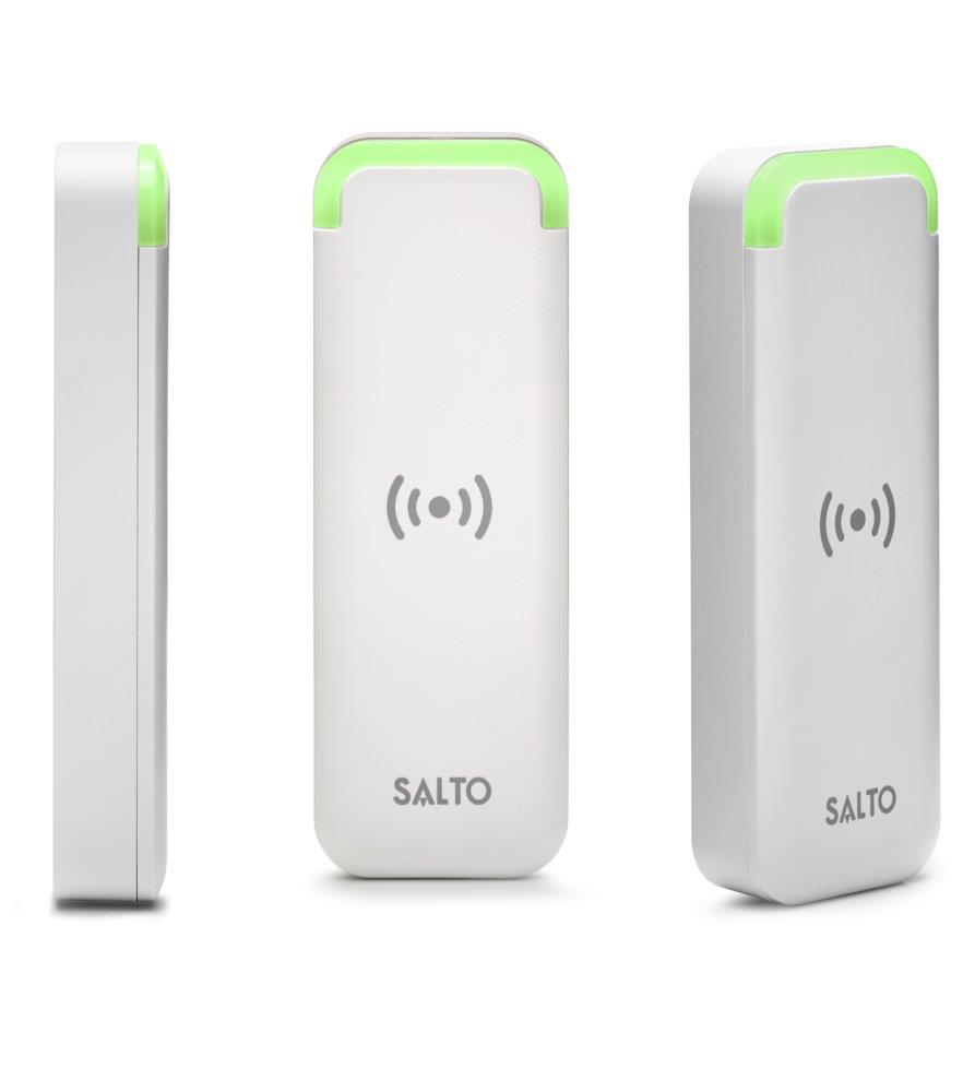 SALTO BLE Mullion Wall reader white WRDM0M4W - Mifare/DESfire/BLE, Mullion, SALTO SPACE, SALTO KS, SALTO HOMELOK
