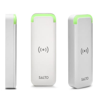 SALTO BLE Mullion Wall reader white WRDM0M4W - Mifare/DESfire/BLE, Mullion, SALTO SPACE, SALTO KS, SALTO HOMELOK