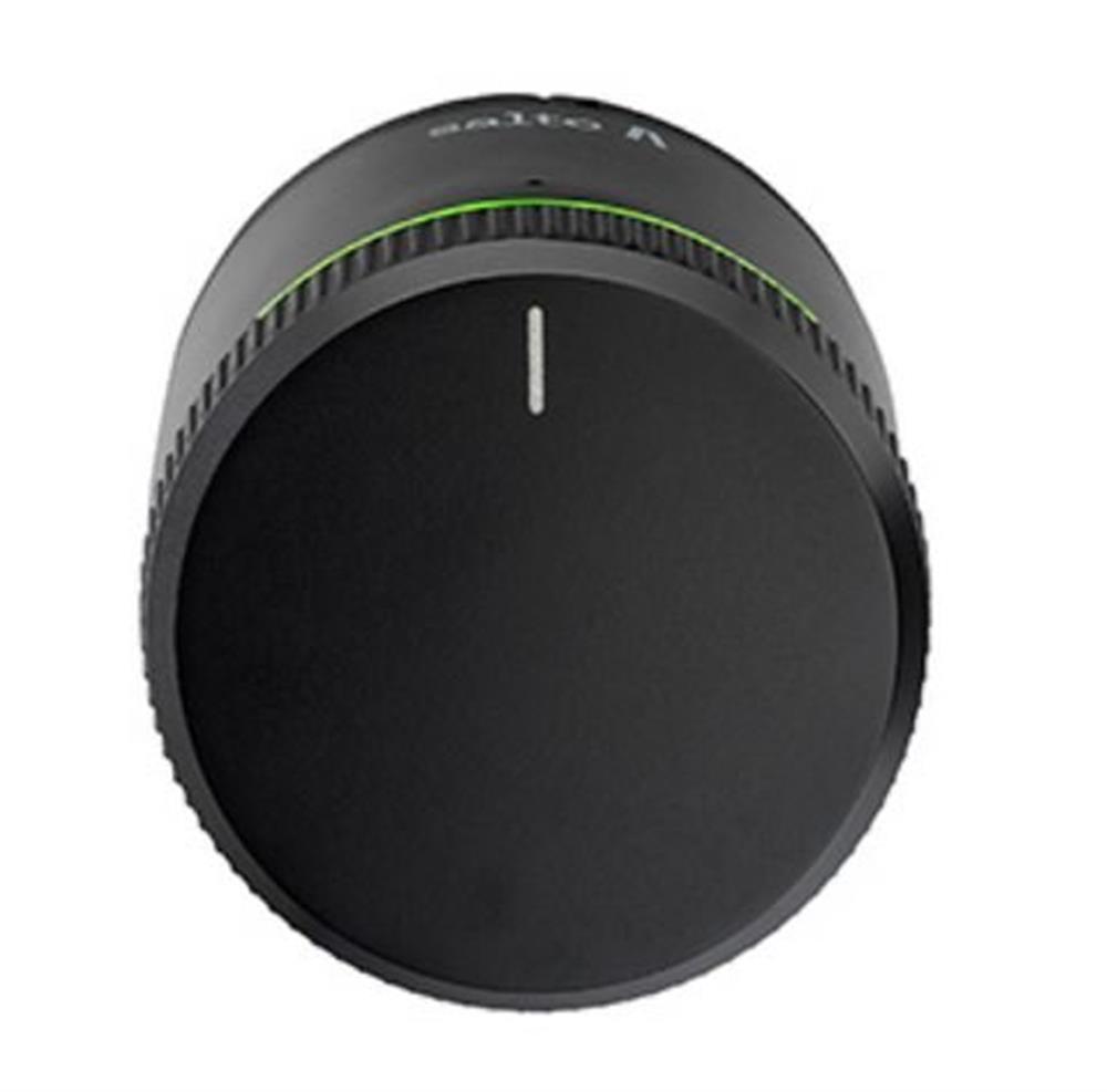 SALTO DLok Scandinavian Turn Knob motorized black - 60mm, HOMELOK app.