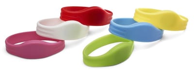 SALTO Mifare Bracelet silicone red Mifare - SALTO SPACE