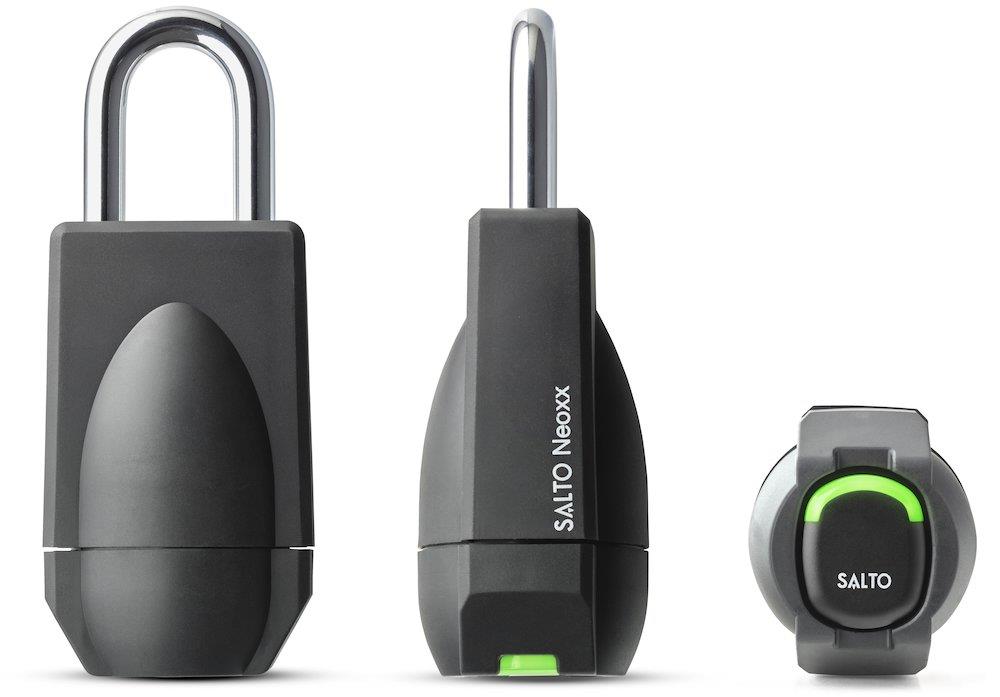 SALTO Neoxx G4 Electronic Padlock Fixed Shackle IP66