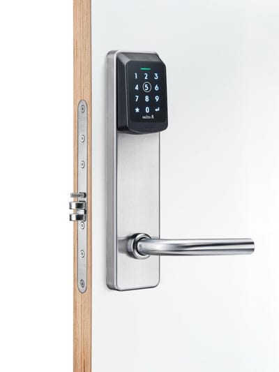 SALTO Scandinavian Long Plate indoor installation, with keypad SM950L00IMB38K - XS4 One S, Mifare/DESfire/NFC/BLE/HSE, SALTO SPACE, SALTO KS, SALTO HOMELOK