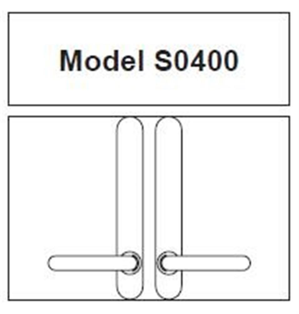 SALTO Scandinavian Long Plate no electronics S0400L00IM38 - XS4 Complementary, without elektronik