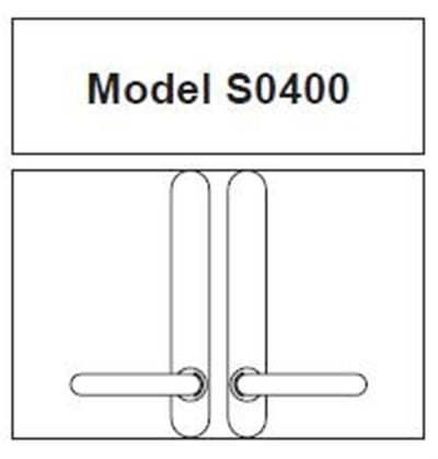 SALTO Scandinavian Long Plate no electronics S0400L00IM38 - XS4 Complementary, without elektronik