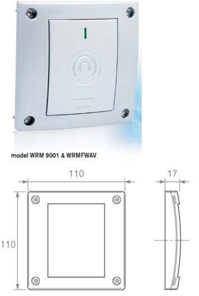 SALTO Vandal Frame WRMFWAV