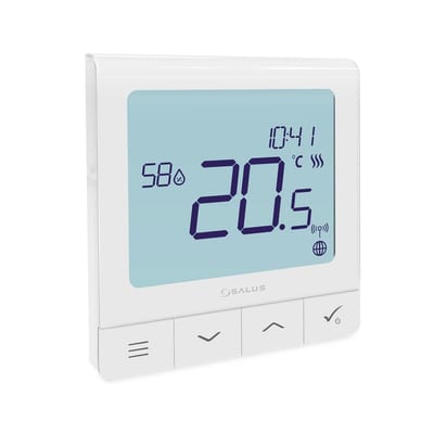 Salus Smart Home Quantum Thermostat wall box - 5 - 40°C, 230 V AC