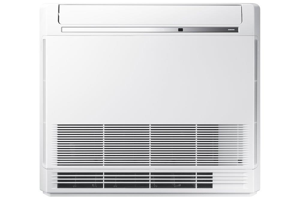 Samsung Deluxe Heat pump air/air konsol 35K CAC - 3.5kW, 4kW, 4.1, 6.1, A+/A++, 1/4 x 3/8", 55DB(A), R32, Yes, AC035RNJDKG/EU