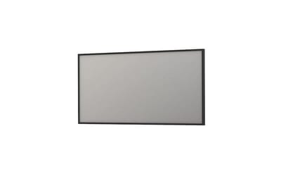 Sanibell INK SP18 Bathroom Mirror 800 x 1600 mm Matte Black Square