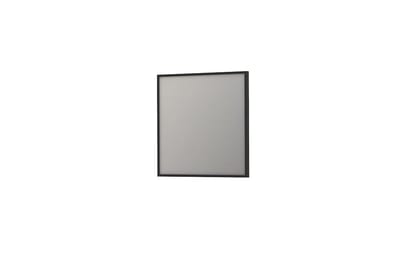 Sanibell INK SP18 Square Bathroom Mirror Matte Black, 800 x 800 mm