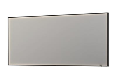 Sanibell INK SP19 Illuminated Anti-Fog Bathroom Mirror Matte Black, 1800 x 800 mm