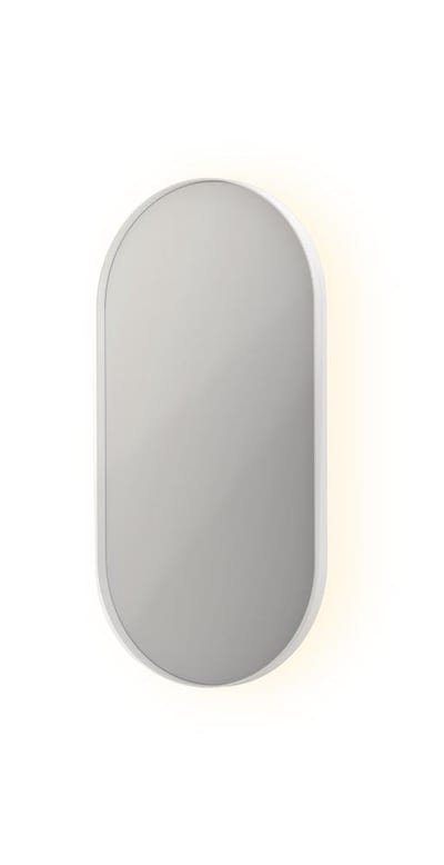 Sanibell INK SP21 Oval Sensor Mirror Anti-Fog 800x400x40 mm Matt White